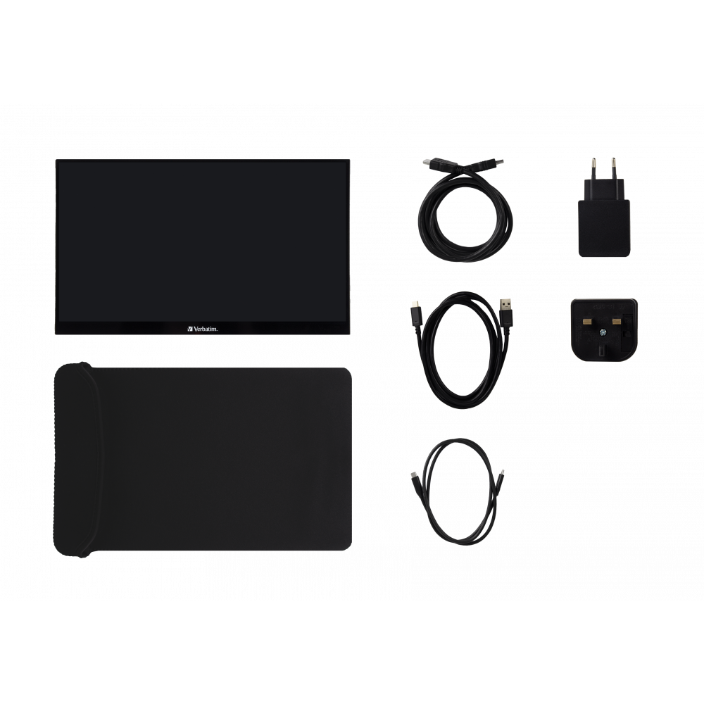 Портативный сенсорный монитор Verbatim PMT-14 Portable Touchscreen Monitor 14" Full HD 1080p