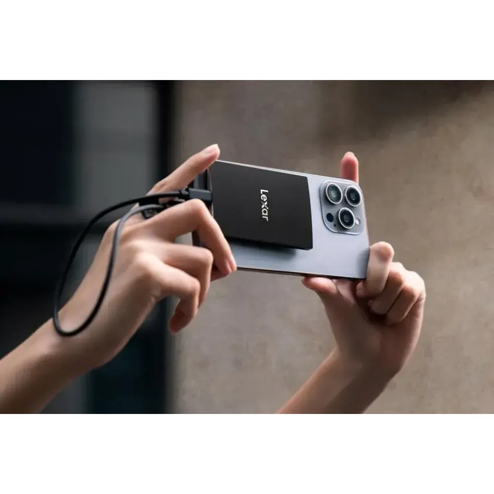 Внешний накопитель Lexar SL500 Portable SSD Magnetic Set USB 3.2 Gen 2x2 1TB, R/W 2000/1800 МБ/с