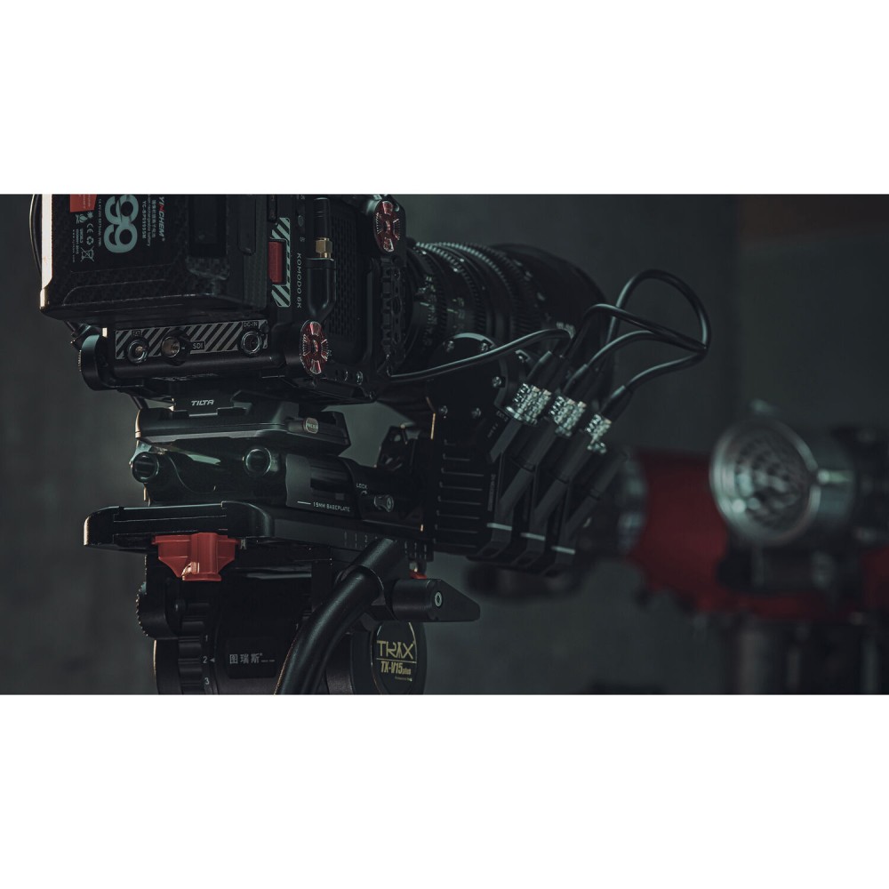 Базовая площадка Tilta 15mm LWS Arca Manfrotto Dual Baseplate Kit черная (TA-DBPK-B)