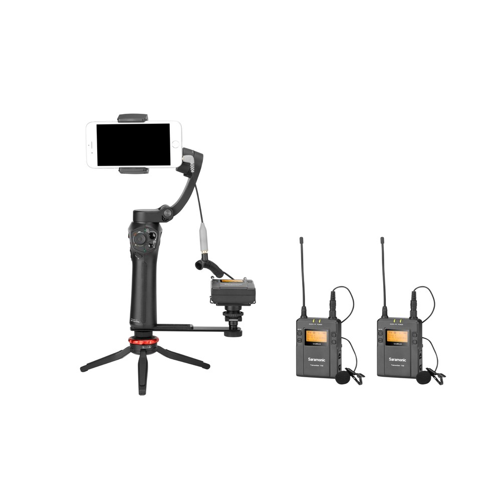 Радиосистема Saramonic UwMic9 Kit2 TX9+TX9+RX9 приемник + 2 передатчика