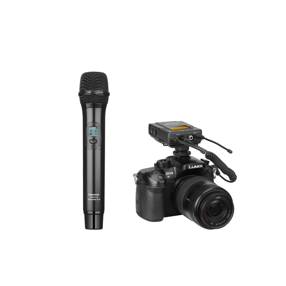 Радиосистема Saramonic UwMic9 Kit4 RX9+HU9 приемник + ручной микрофон