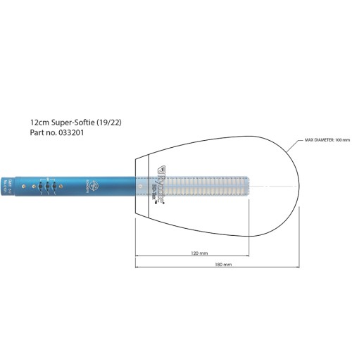 Ветрозащита Rycote 12cm Super-Softie (19/22) (RYC033201)