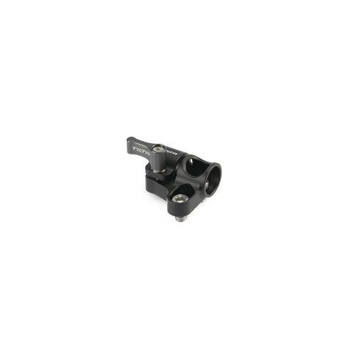 Крепление Tilta 15mm Rod Holder to Dual 1/4"-20 Screws, черное (TA-15RH-D1420-B)