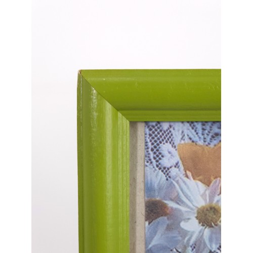 Фоторамка 24x30, дерево/стекло, фисташковый (802140)