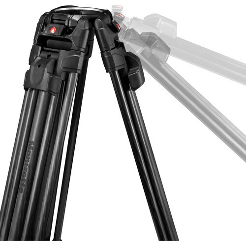 Видеоштатив Manfrotto MVK608TWINFC Fast Twin карбоновый с головой Nitrotech 608