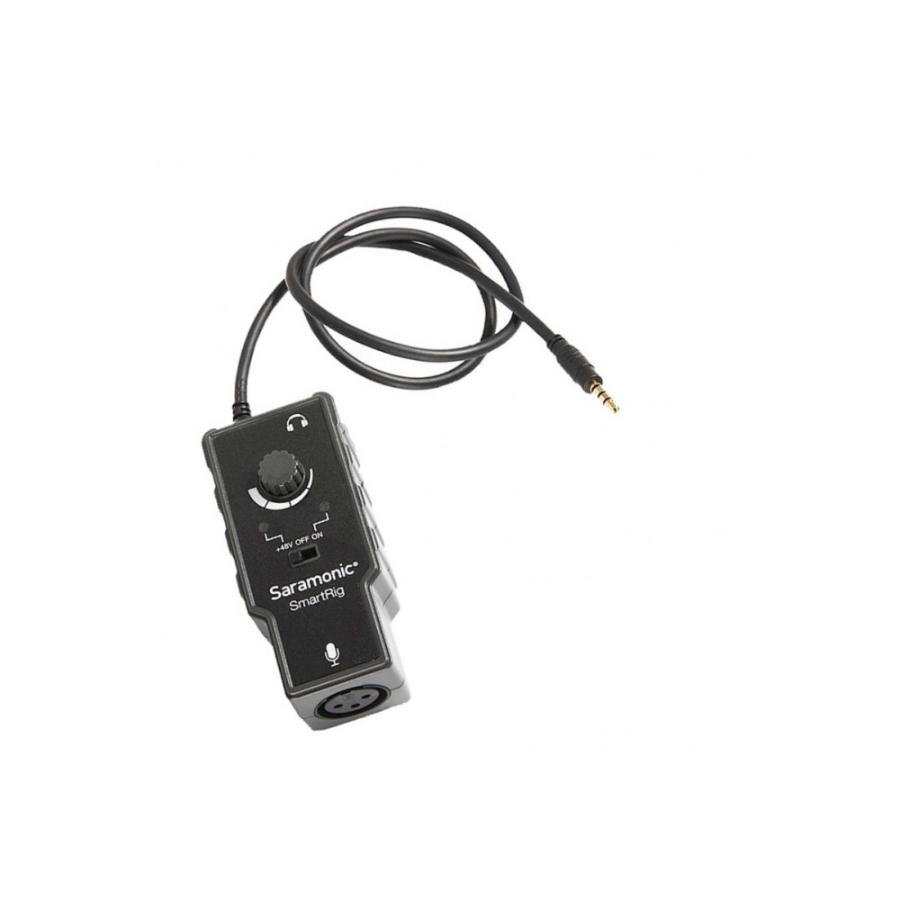 Адаптер Saramonic SmartRig II вход: XLR / 1/4"; выход: TRRS