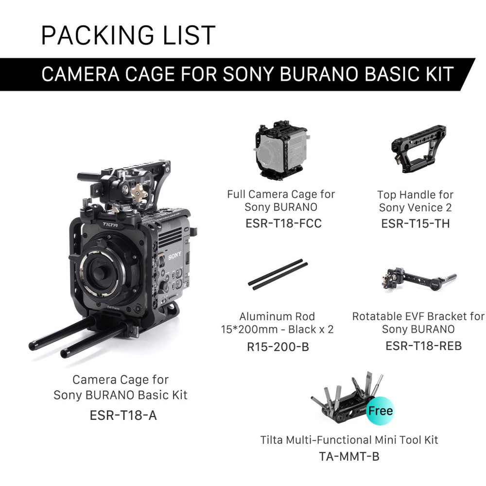Клетка Tilta для Sony BURANO Basic Kit - ESR-T18-A