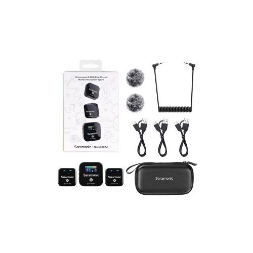 Радиосистема Saramonic Blink900 S2 TX+TX+RX приемник + 2 передатчика, разъем 3,5 мм