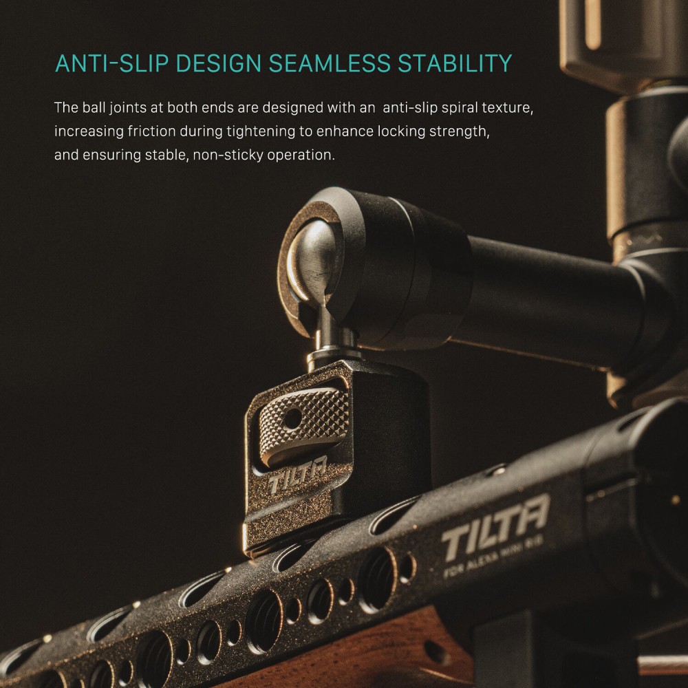 Кронштейн шарнирный Tilta Pro с двумя шаровыми головками (TA-PAA2-B) черный