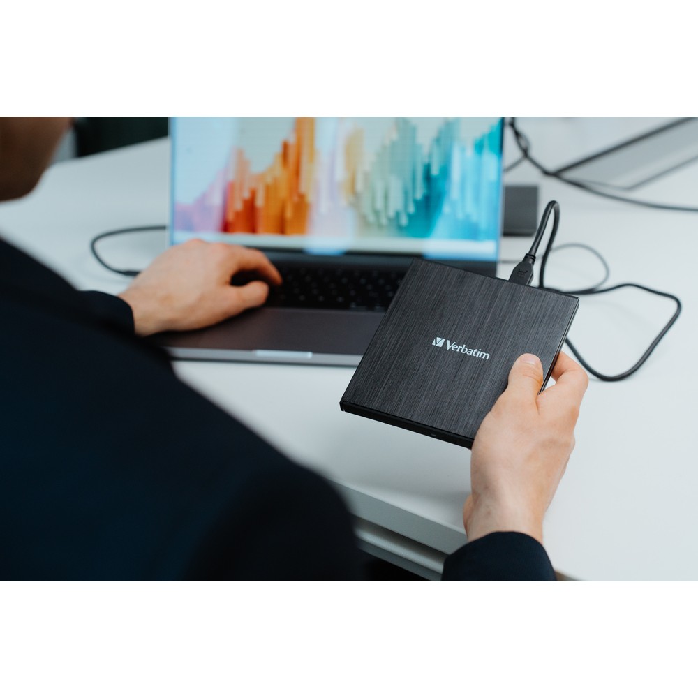 Привод внешний Verbatim Slimline Blu-ray Writer USB 3.2