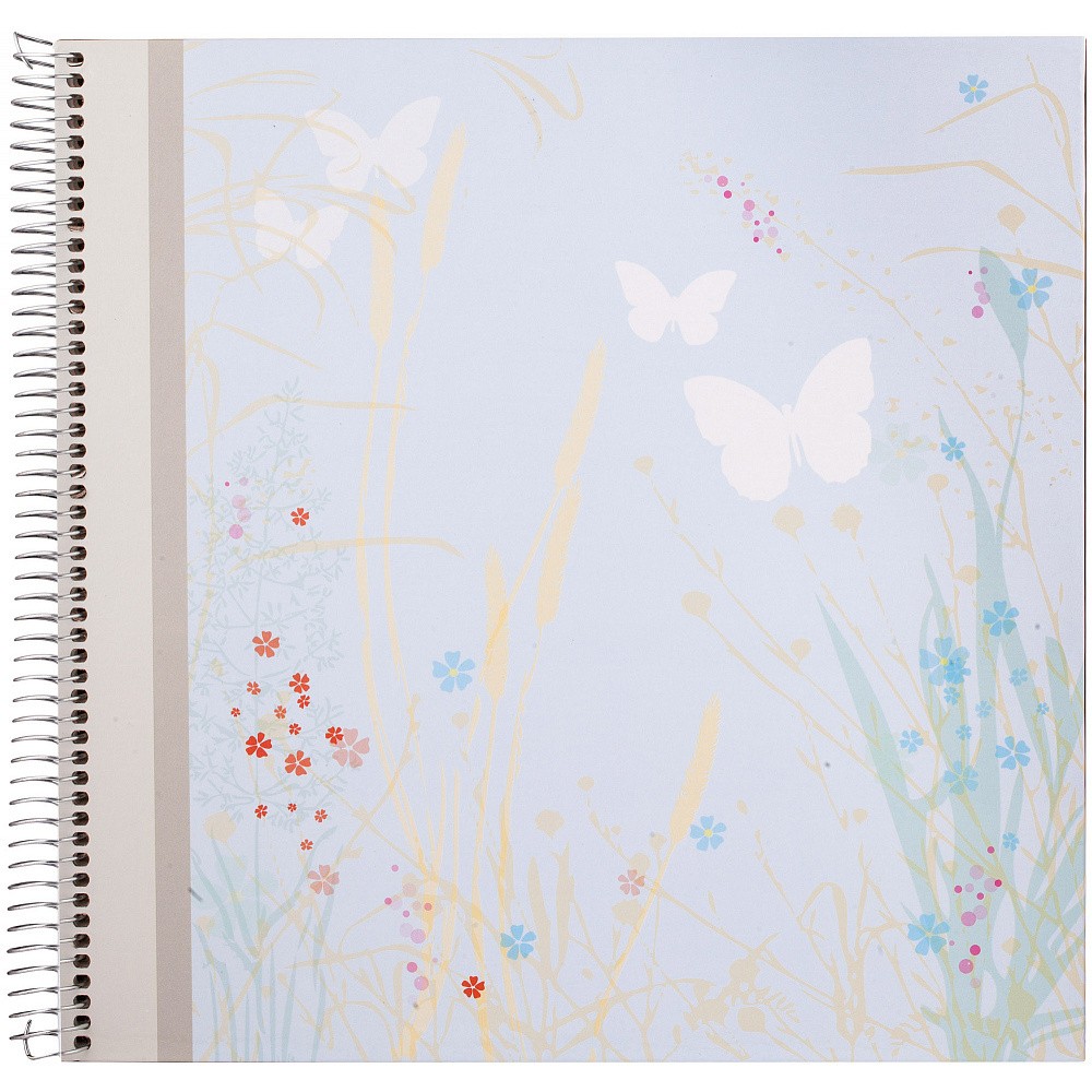 Фотоальбом Innova Meadow 28x29 на 60 стр., под уголки, картон, голубой (Q1503684)