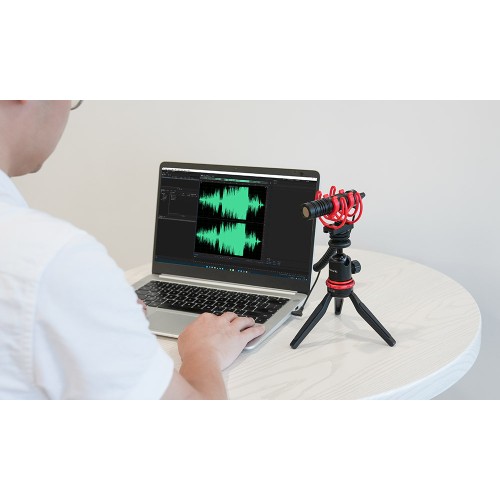 Микрофон накамерный Saramonic Vmic Mini II с антишоком Rycote, разъем 3,5 мм TRRS/TRS