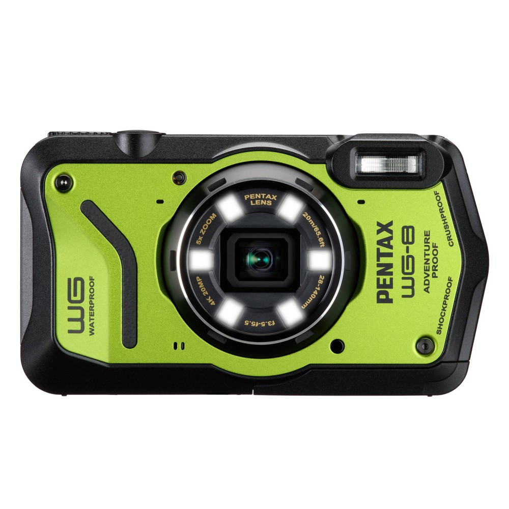 Фотоаппарат Pentax WG-8 водонепроницаемый зеленый