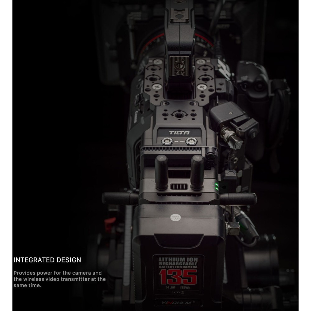 Батарейная площадка Tilta V Mount для DJI видео трансмиттера