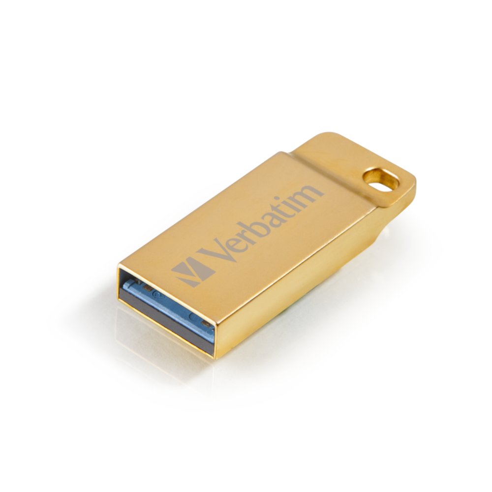 Флеш-накопитель Verbatim Metal Executive USB 3.2 Gen1 64GB R/W 80/25 МБ/с
