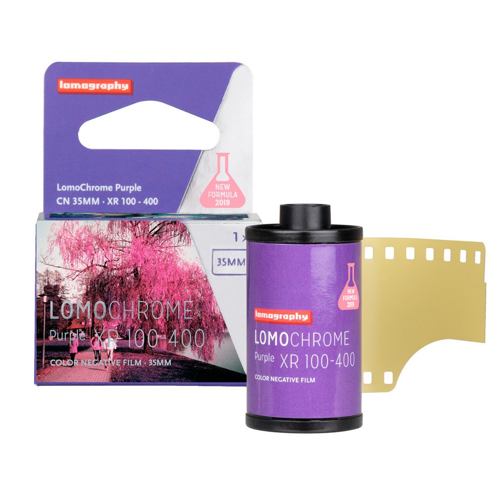 Фотопленка Lomography Lomochrome Purple XR 35 mm ISO 100-400, 36 кадров, 1 шт.