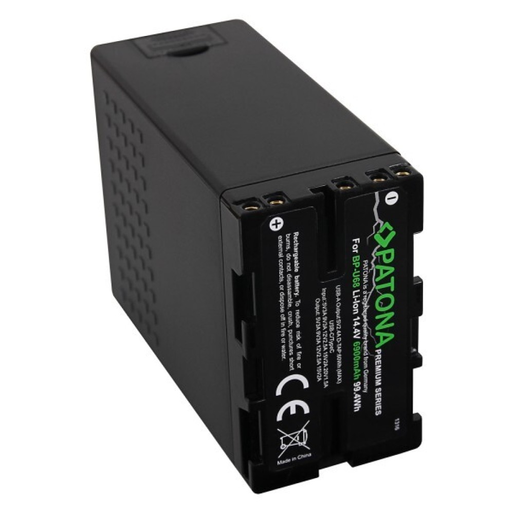 Аккумулятор Patona Premium аналог Sony BP-U68