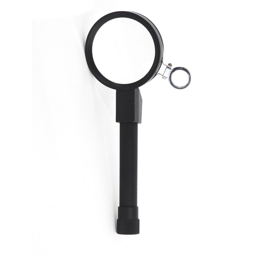 Лупа криминалистическая БелОМО 2,5х-6х с подсветкой, 68 мм