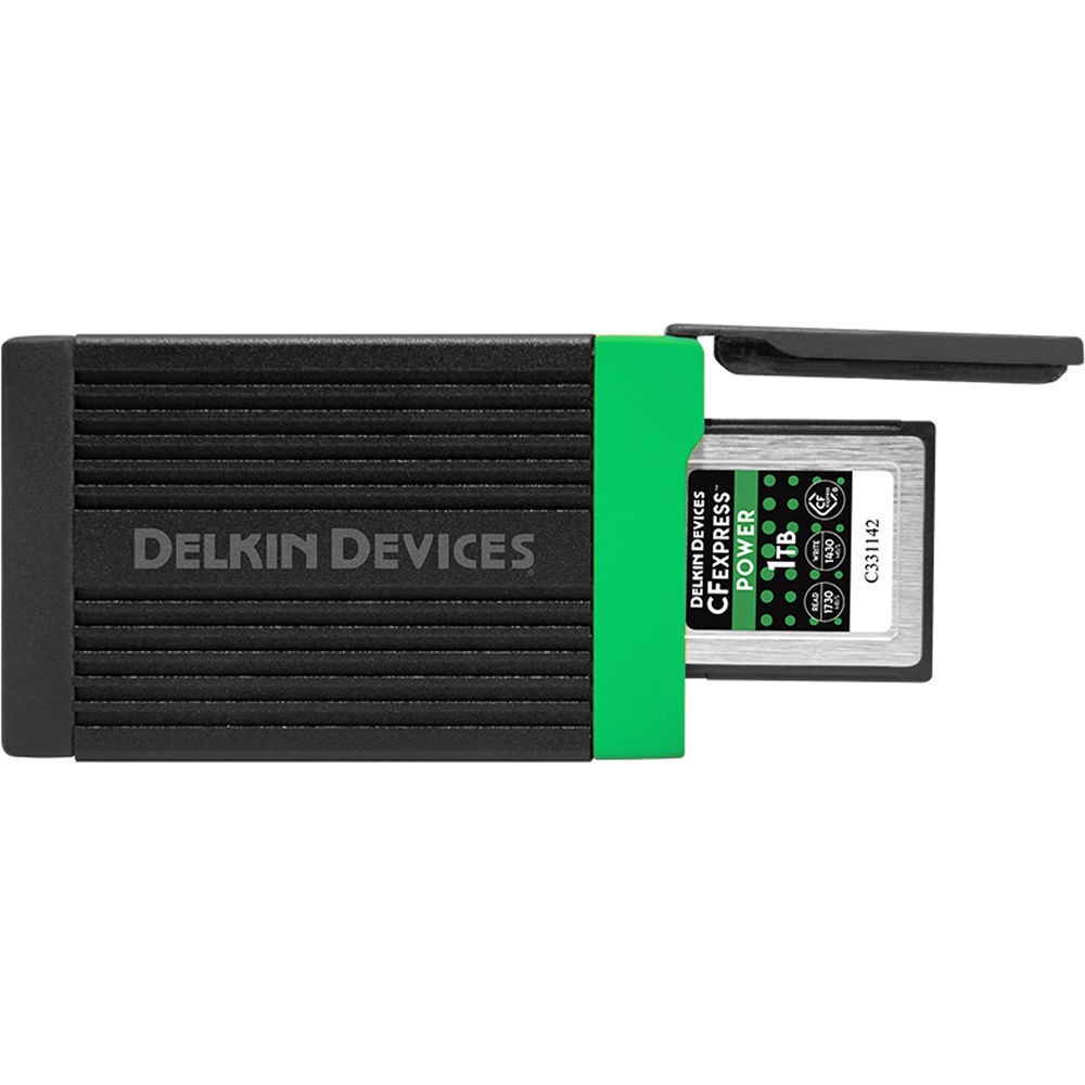 Кардридер Delkin Devices USB 3.2 CFexpress Memory Card Reader