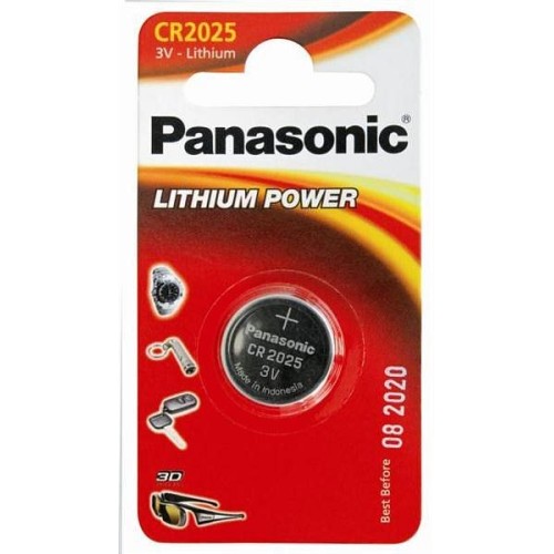 Батарейка Panasonic Lithium Power CR-2025 литиевая 1 шт