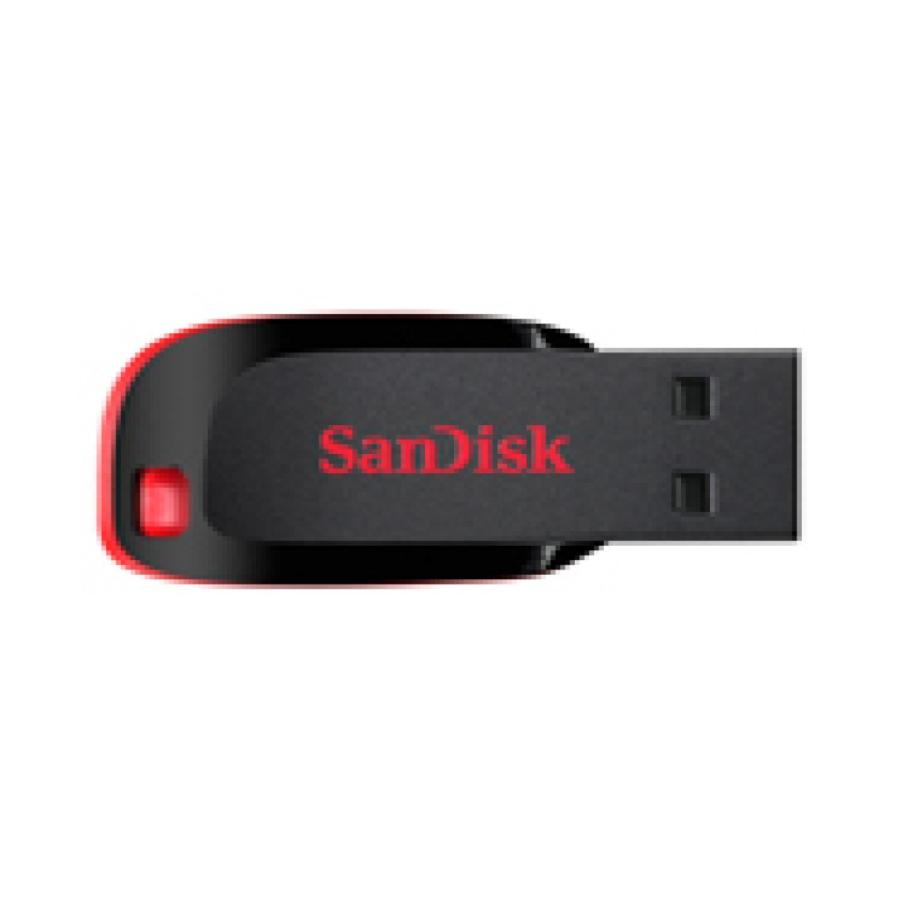 Флеш-накопитель SanDisk Cruzer Blade USB 2.0 128GB, R 150 МБ/с