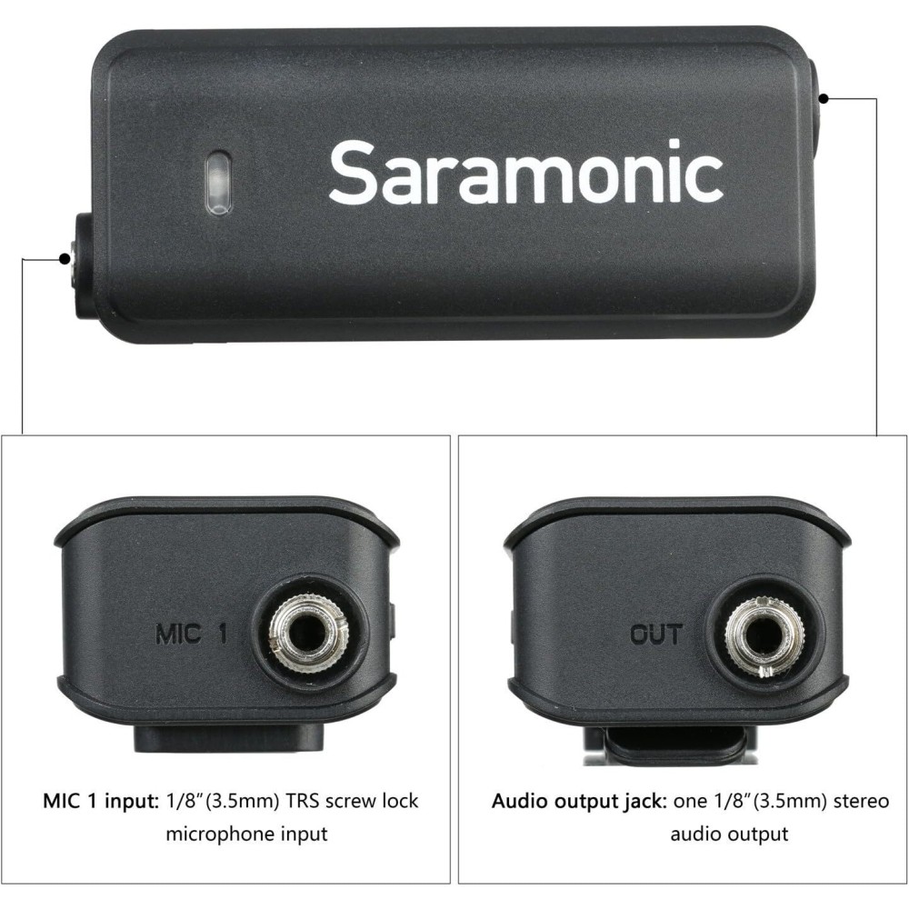 Микрофон петличный Saramonic LavMic с двухканальными микшером