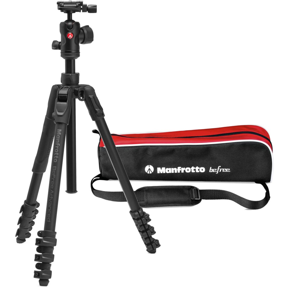 Штатив с головкой Manfrotto MKBFRLA4FB-BH Штатив Befree Advanced AS с клипсовыми замками