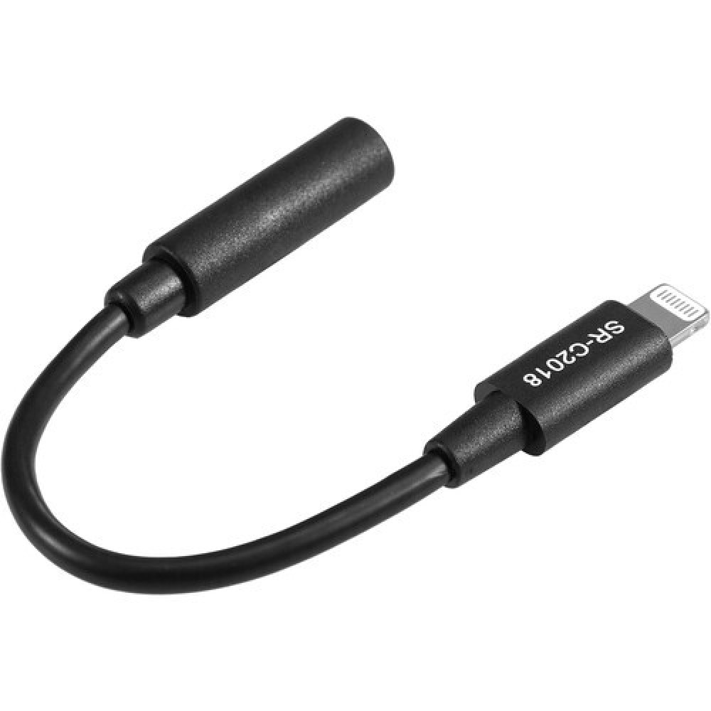 Кабель Saramonic SR-C2018 переходник с 3,5мм TRS "мама" на Lightning, длина 6 см