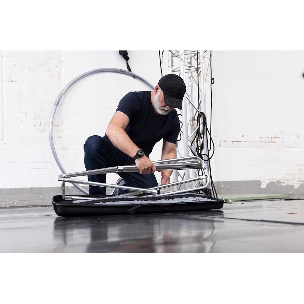 Фон тканевый Lastolite LL LB7936 EzyFrame Vintage Pewter (2x2,3 м) на раме