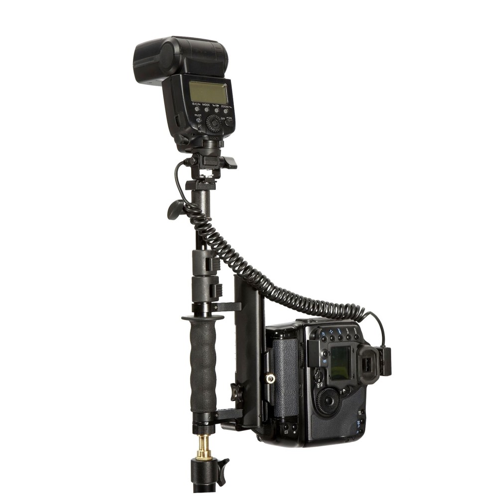 Угловой кронштейн Lastolite LA2408 для камеры и фотовспышки