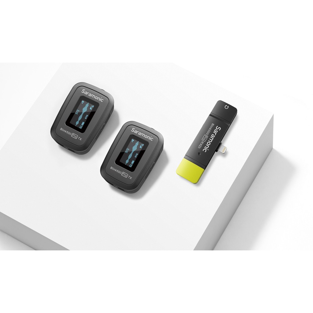 Радиосистема Saramonic Blink500 Pro B4 приемник + 2 передатчика, разъем Lightning