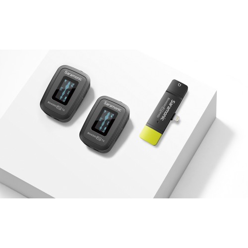 Радиосистема Saramonic Blink500 Pro B4 приемник + 2 передатчика, разъем Lightning