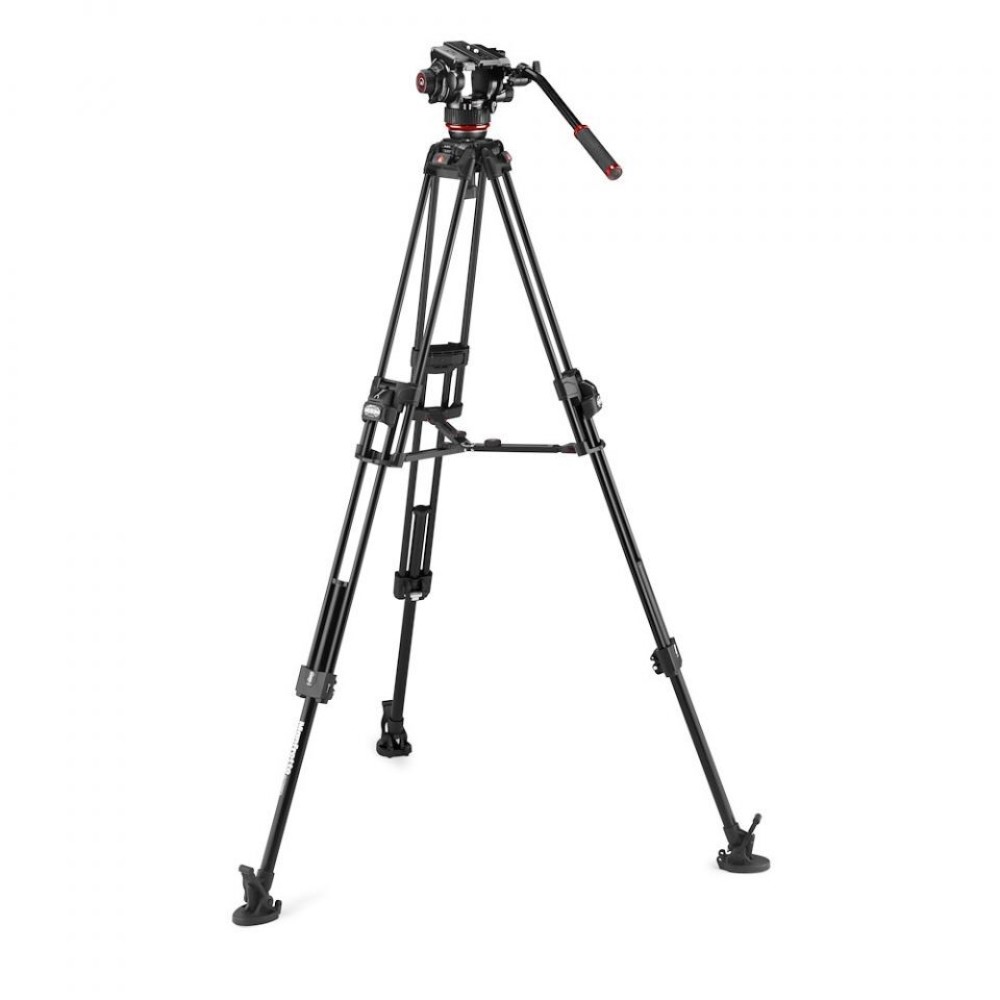 Видеоштатив Manfrotto MVK504XTWINMA голова 504X, штатив Twin алюминиевый