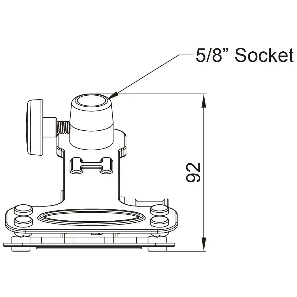 Зажим Kupo KCP-360B Alli Clamp черный