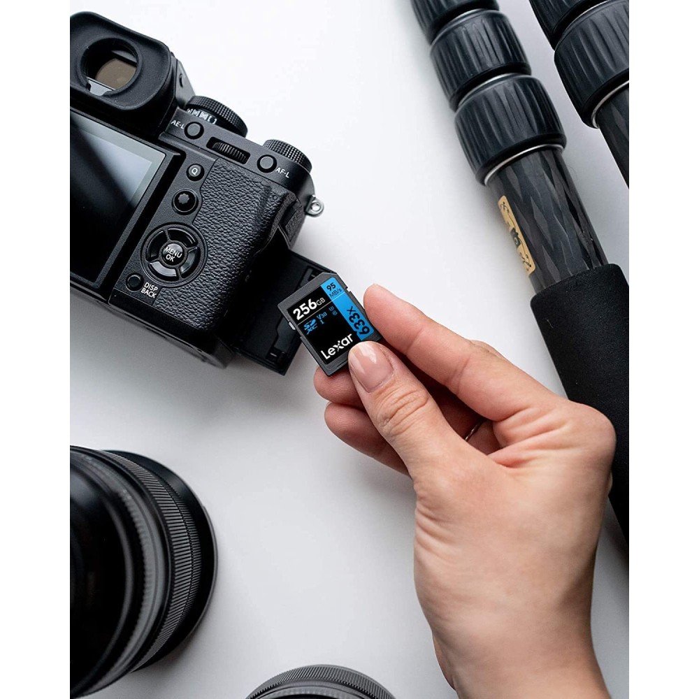 Карта памяти Lexar High-Performance 633x Blue SDXC 64GB UHS-I U3 V10, R/W 95/45 МБ/с