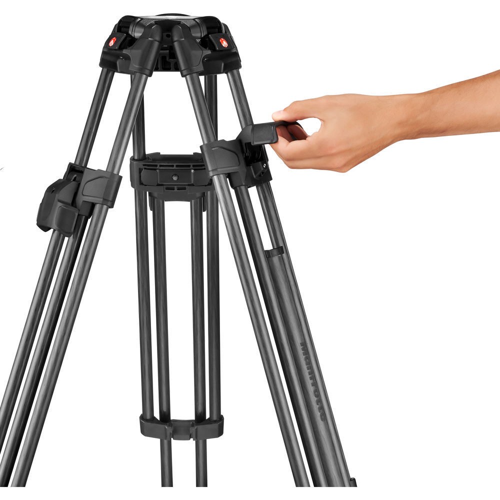 Видеоштатив Manfrotto MVK608TWINFC Fast Twin карбоновый с головой Nitrotech 608