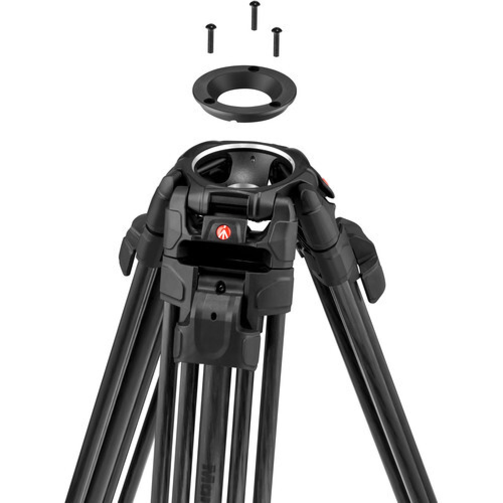 Видеоштатив Manfrotto MVK526TWINFC Fast Twin карбоновый с головой 526