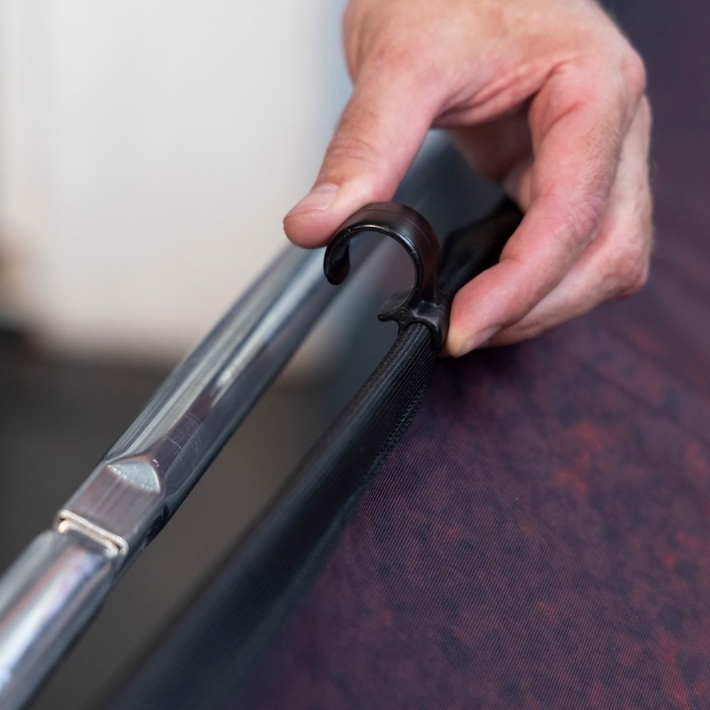 Фон тканевый Lastolite LL LB7940 EzyFrame Vintage Crimson (2x2,3 м) на раме