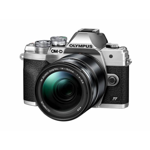 Фотоаппарат Olympus OM-D E-M10 Mark IV серебристый + 14-150mm f/4-5.6 II ED