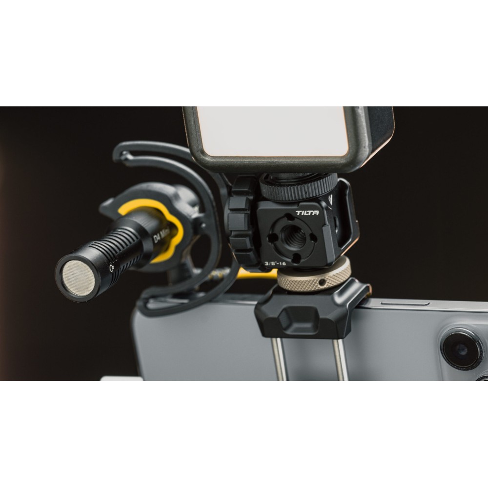 Кронштейн Tilta Multifunctional Cold Shoe Mounting Bracket на холодный башмак, черный (TA-CMB-B)