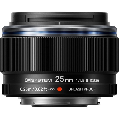 Объектив OM System M.Zuiko Digital 25mm F1.8 II черный