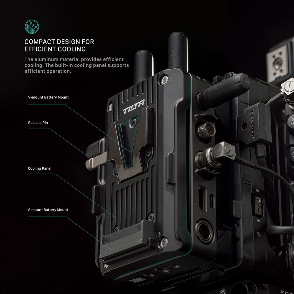 Батарейная площадка Tilta V Mount для DJI видео трансмиттера