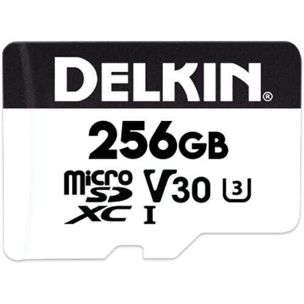 Карта памяти Delkin Devices Hyperspeed microSDXC 256GB UHS-I U3 V30, R/W 100/75 МБ/с