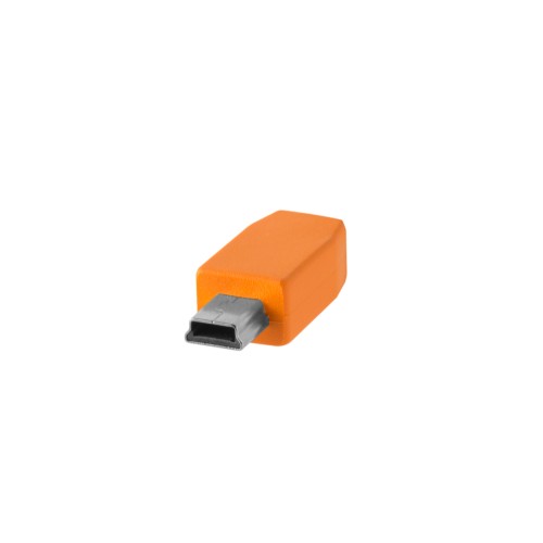 Кабель Tether Tools TetherPro USB-C to 2.0 Mini-B 5-Pin 4.6m Orange [CUC2415-ORG]