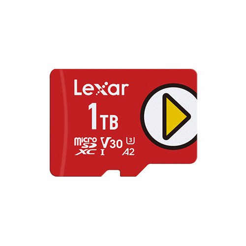 Карта памяти Lexar PLAY microSDXC 256GB UHS-I U3 V30 A2, R/W 160/100 МБ/с