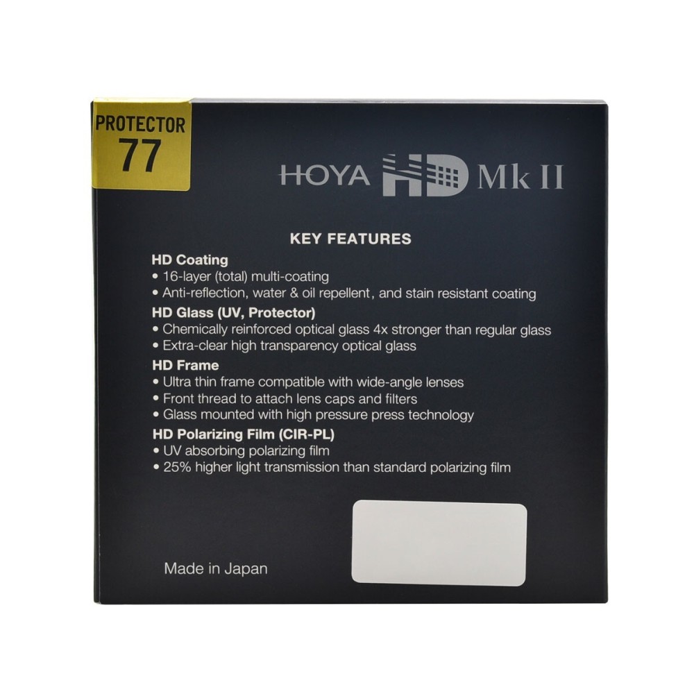 Светофильтр Hoya Protector HD Mk II защитный 72mm