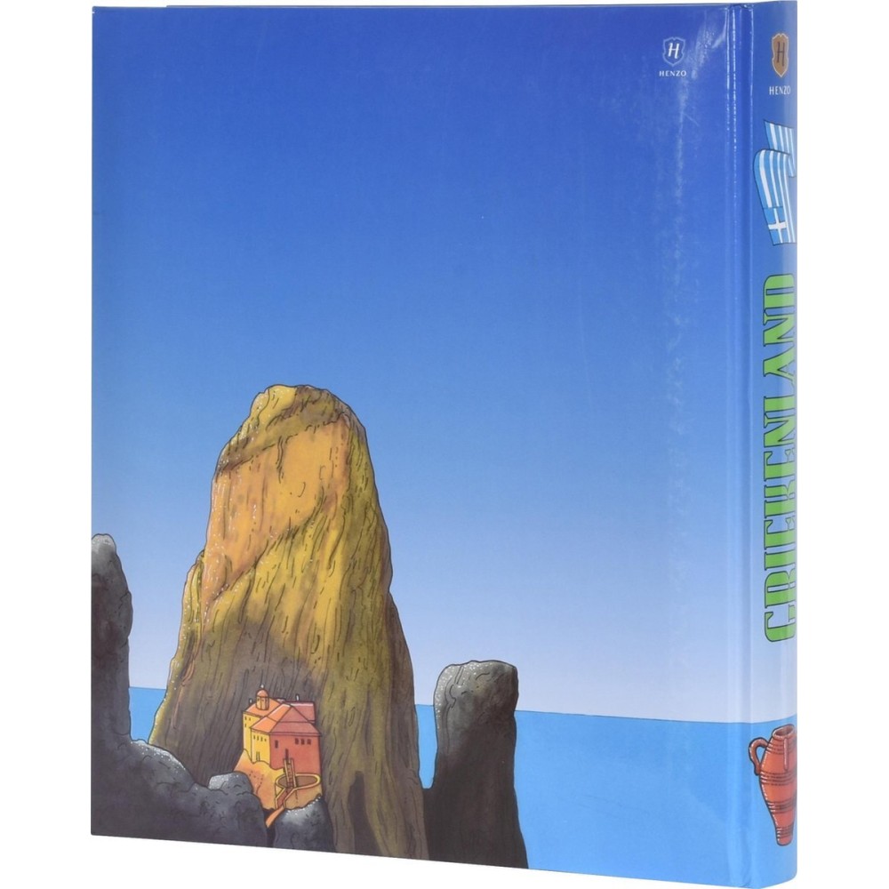 Фотоальбом Henzo Греция 28х30 на 60 стр., картон, синий (11.156.07)