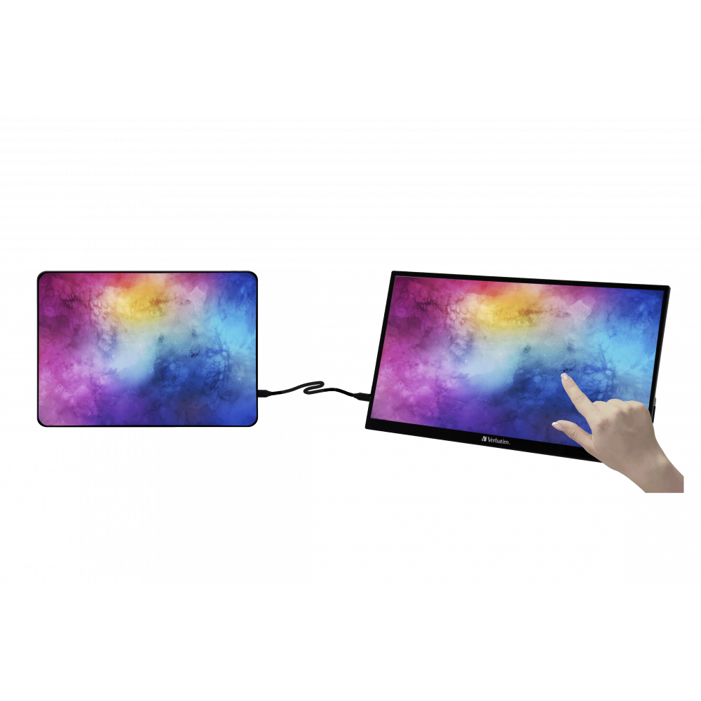 Портативный сенсорный монитор Verbatim PMT-15 Portable Touchscreen Monitor 15.6" Full HD 1080p