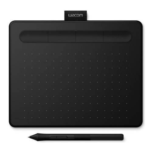 Графический планшет Wacom Intuos S черный