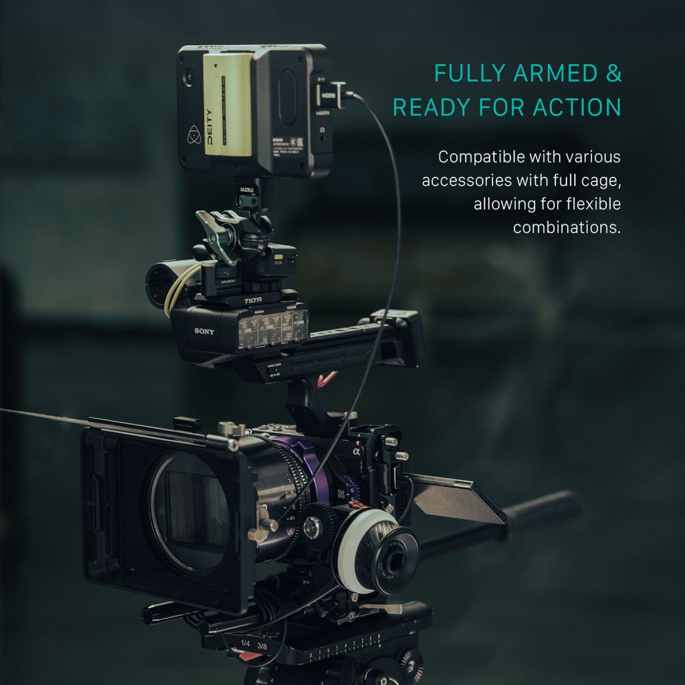 Клетка Tilta с рукояткой для камер Sony FX3/FX30 V2 Pro Kit черная (TA-T16-C-B)
